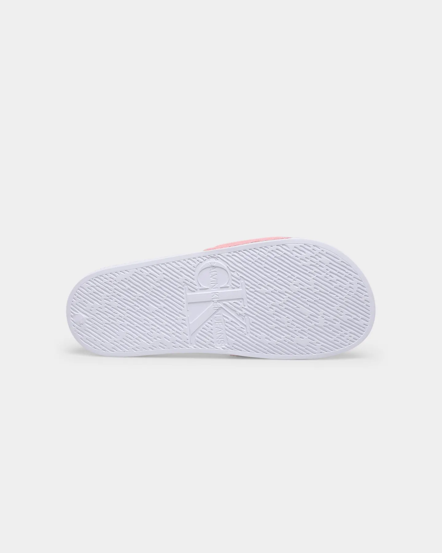 Calvin Klein Women's Monogram Slides Soft Berry