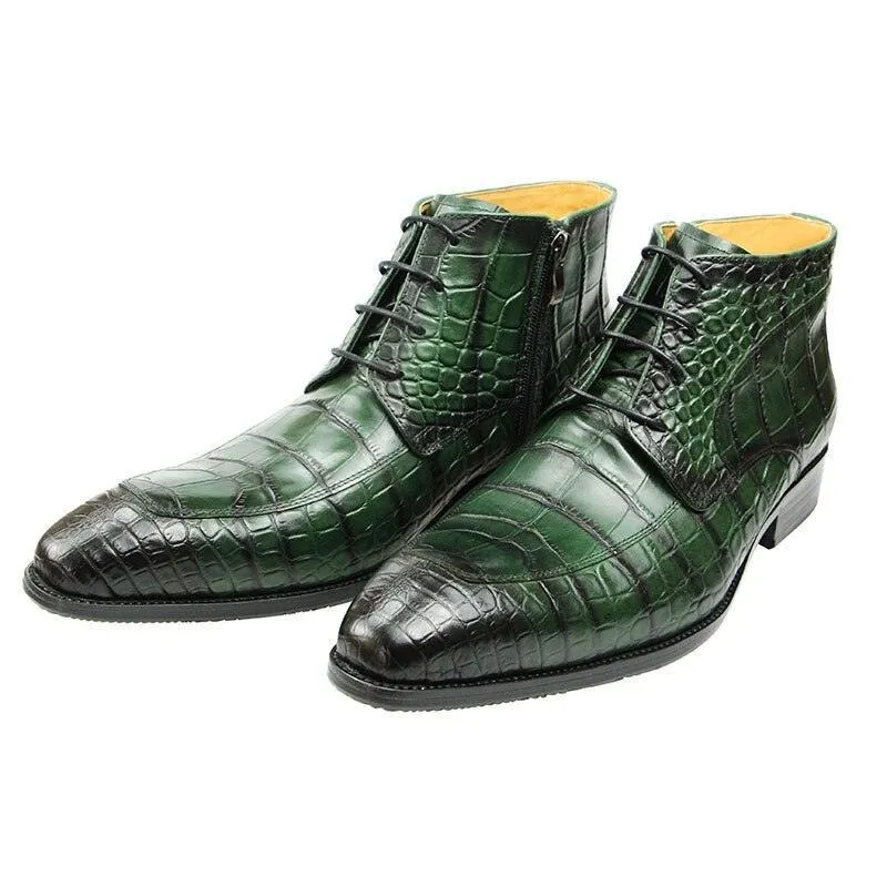 Fletcher Leather Ankle Boots