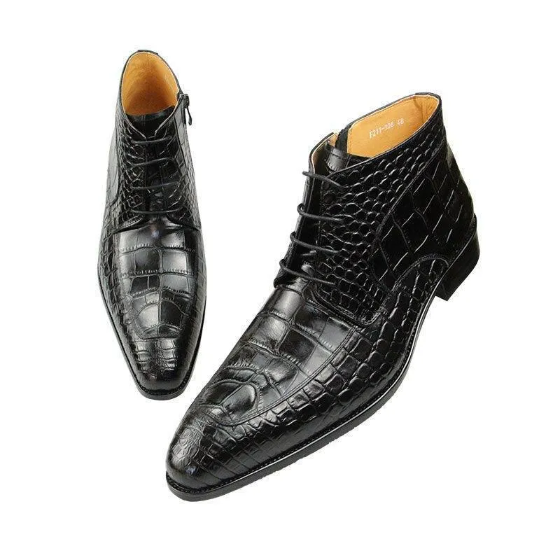 Fletcher Leather Ankle Boots