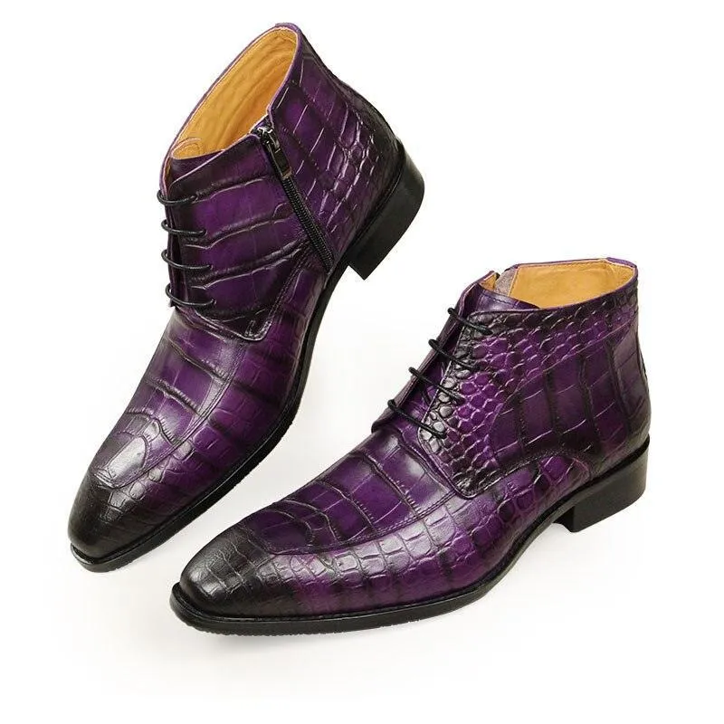 Fletcher Leather Ankle Boots