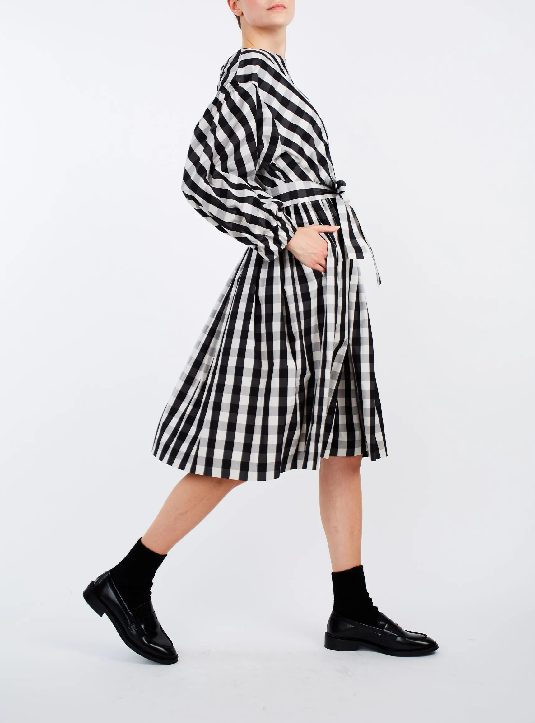 Jane Dress - Black & White
