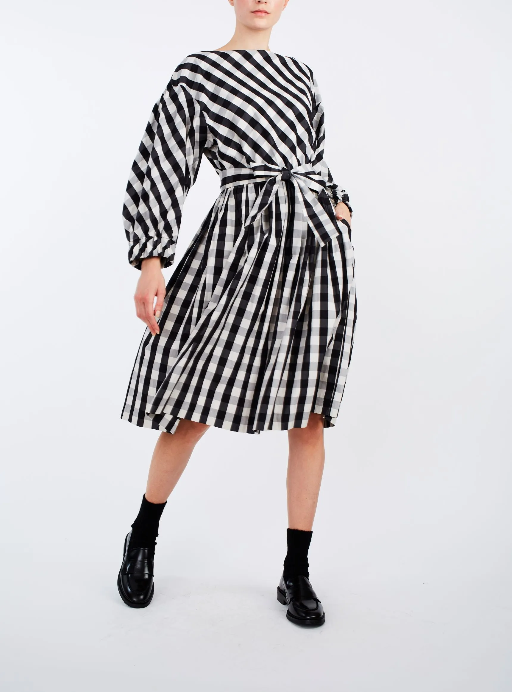 Jane Dress - Black & White