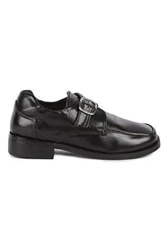 Martin Kids Leather Oxford Buckle Shoes