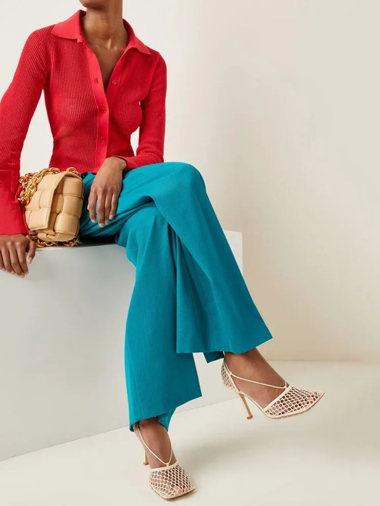 Toleet Square Toe Mesh Wrap Sandals