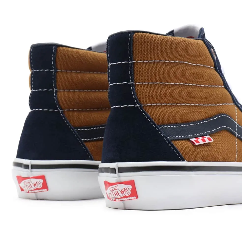 VANS SKATE SK8-HI - (REYNOLDS) BROWN NAVY