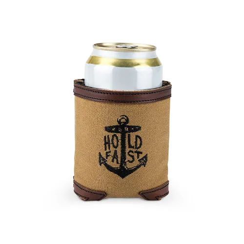 Waxed Canvas Drink Holder by Foster & Rye